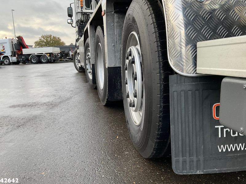 Pacēlājs ar āķi, Kravas auto ar manipulatoru DAF FAQ CF 430 HMF 28 Tonmeter laadkraan: foto 12