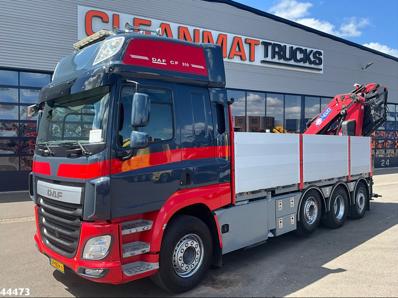DAF FAQ CF 510 8x2 Euro 6 HMF 40 Tonmeter laadkraan + Fly-JIb - Kravas auto ar manipulatoru: foto 2 DAF FAQ CF 510 8x2 Euro 6 HMF 40 Tonmeter laadkraan + Fly-JIb - Kravas auto ar manipulatoru: foto 2