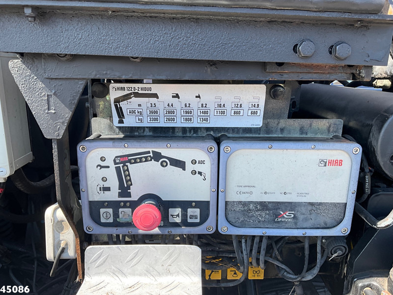 Pacēlājs ar āķi, Kravas auto ar manipulatoru DAF FAS 85 CF 340 Manual Hiab 12 Tonmeter laadkraan: foto 9