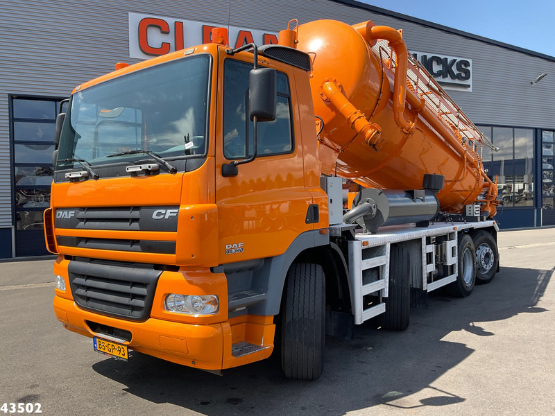 DAF FAX 85 CF 340 Droge stoffen blaas installatie Just 21.613 km! - Asenizācijas mašīna: foto 1 DAF FAX 85 CF 340 Droge stoffen blaas installatie Just 21.613 km! - Asenizācijas mašīna: foto 1
