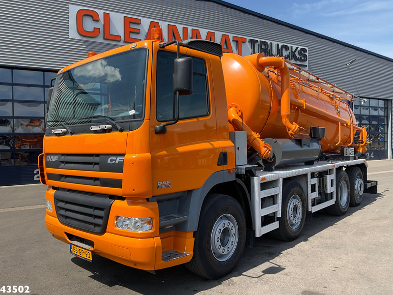 DAF FAX 85 CF 340 Droge stoffen blaas installatie Just 21.613 km! - Asenizācijas mašīna: foto 2 DAF FAX 85 CF 340 Droge stoffen blaas installatie Just 21.613 km! - Asenizācijas mašīna: foto 2