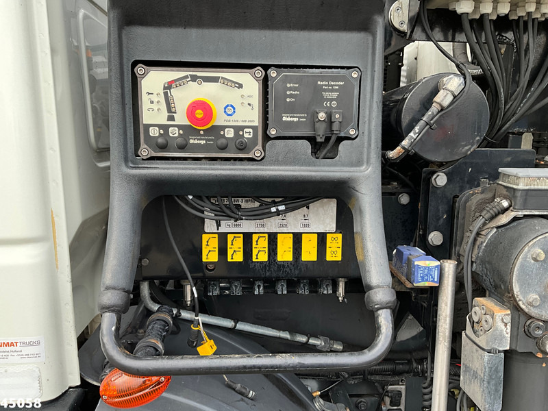 Atkritumu vedējs Ginaf C 3128 NF Euro 6 Hiab 21 Tonmeter laadkraan Just 106.936 Km!: foto 10
