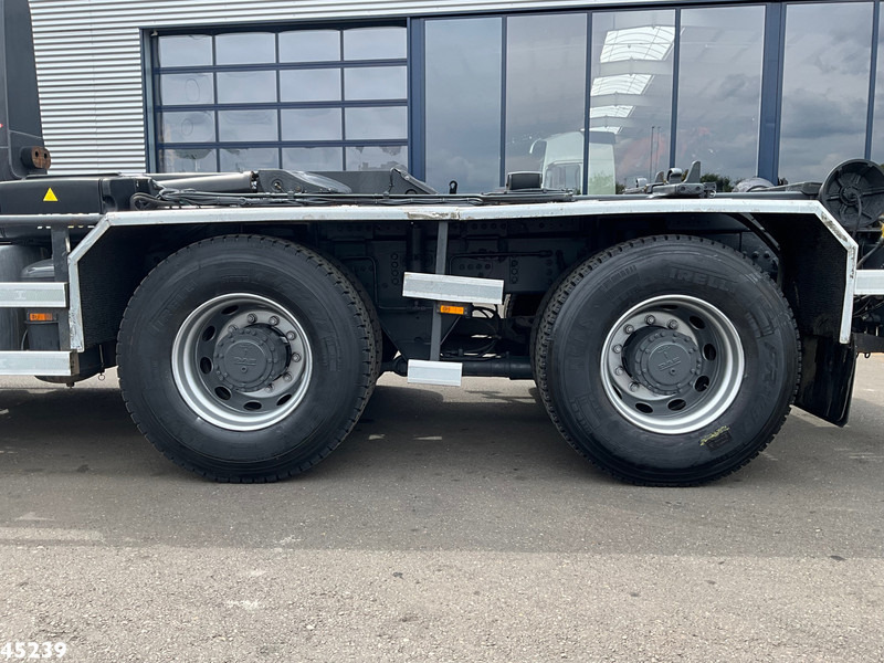 Pacēlājs ar āķi, Kravas auto ar manipulatoru Ginaf X 3232 S Euro 5 Manual Hiab 28 Tonmeter laadkraan: foto 15
