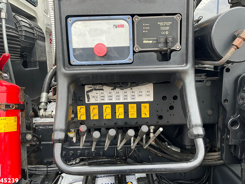 Pacēlājs ar āķi, Kravas auto ar manipulatoru Ginaf X 3232 S Euro 5 Manual Hiab 28 Tonmeter laadkraan: foto 10