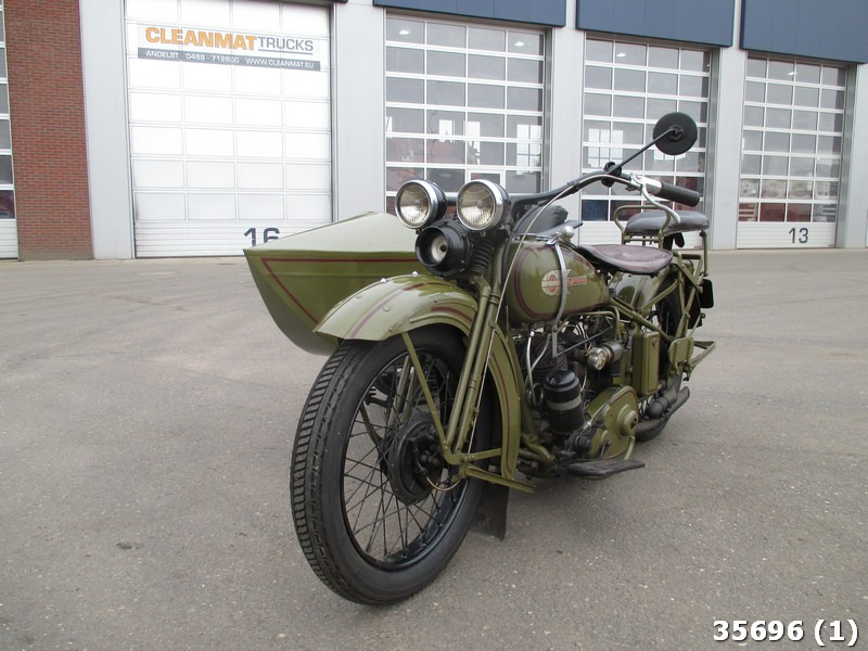 Harley-Davidson D 750 zijspan combinatie - Motocikls: foto 1 Harley-Davidson D 750 zijspan combinatie - Motocikls: foto 1