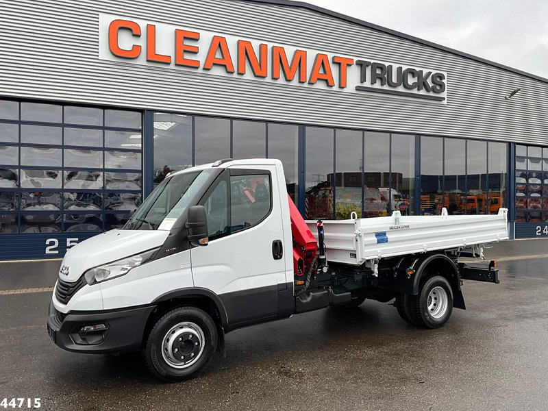 Iveco Daily 72C18 HMF laadkraan 3,4 Tonmeter laadkraan + Meiller 3-zijdige kipper New & Unused!! - Kravas automašīna pašizgāzējs: foto 3 Iveco Daily 72C18 HMF laadkraan 3,4 Tonmeter laadkraan + Meiller 3-zijdige kipper New & Unused!! - Kravas automašīna pašizgāzējs: foto 3
