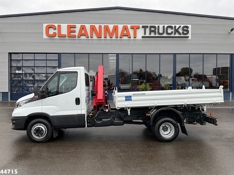 Iveco Daily 72C18 HMF laadkraan 3,4 Tonmeter laadkraan + Meiller 3-zijdige kipper New & Unused!! - Kravas automašīna pašizgāzējs: foto 4 Iveco Daily 72C18 HMF laadkraan 3,4 Tonmeter laadkraan + Meiller 3-zijdige kipper New & Unused!! - Kravas automašīna pašizgāzējs: foto 4