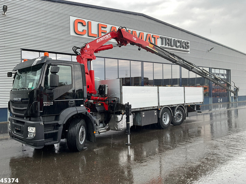 Iveco Stralis AD260S40Y Euro 6 Ferrari 28 Tonmeter laadkraan - Kravas auto ar manipulatoru: foto 1 Iveco Stralis AD260S40Y Euro 6 Ferrari 28 Tonmeter laadkraan - Kravas auto ar manipulatoru: foto 1