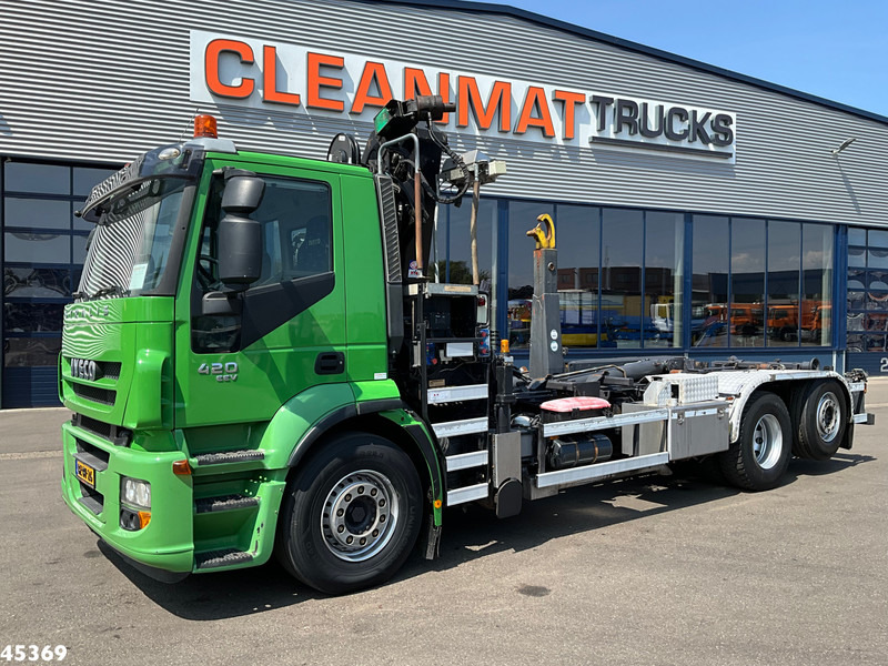 Iveco Stralis AD260S42Y HMF 20 Tonmeter laadkraan - Pacēlājs ar āķi, Kravas auto ar manipulatoru: foto 2 Iveco Stralis AD260S42Y HMF 20 Tonmeter laadkraan - Pacēlājs ar āķi, Kravas auto ar manipulatoru: foto 2