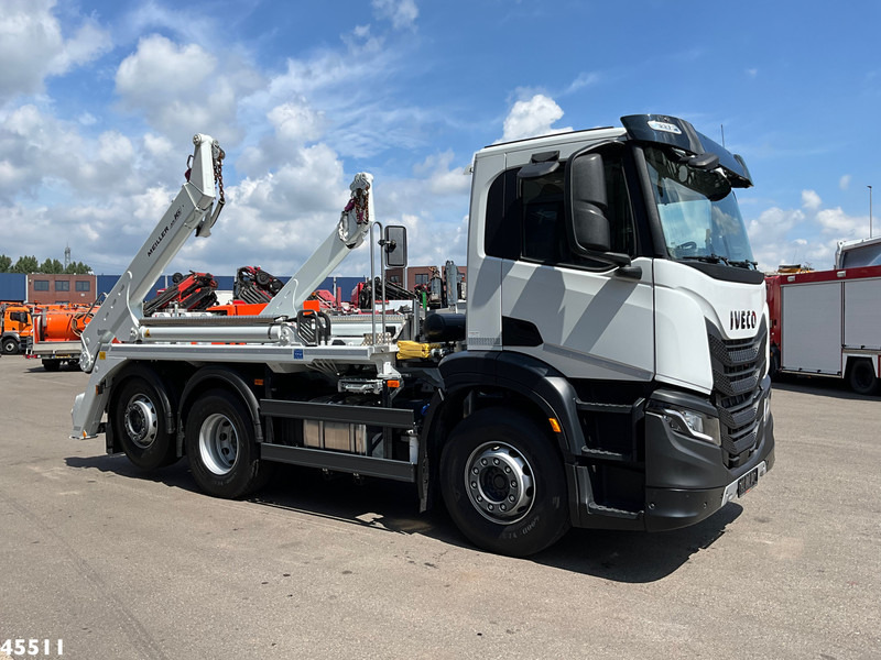 Iveco X-WAY AD280X42Y Retarder Meiller 16 ton portaalarmsysteem NEW and UNUSED! - Būvgružu konteineru vedējs: foto 3 Iveco X-WAY AD280X42Y Retarder Meiller 16 ton portaalarmsysteem NEW and UNUSED! - Būvgružu konteineru vedējs: foto 3