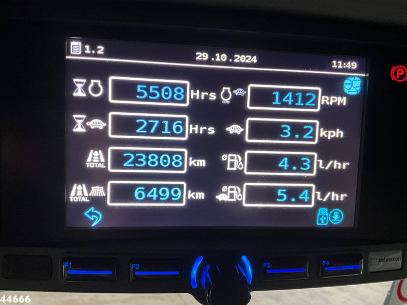 Ielu tīrīšanas mašīna Johnston C202 Euro 6 Just 23.808 km!: foto 12