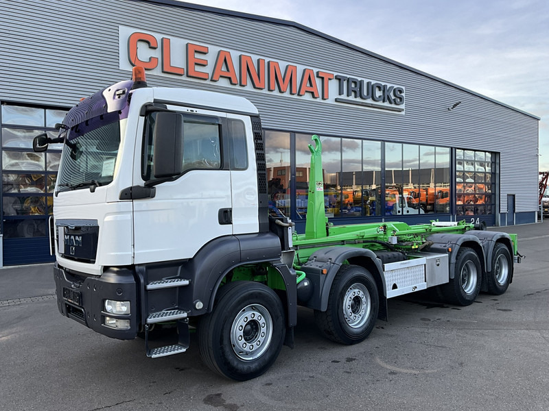 MAN TGA 41.440 8x4 Full Steel AJK 26 Ton Haakarmsysteem - Pacēlājs ar āķi: foto 2 MAN TGA 41.440 8x4 Full Steel AJK 26 Ton Haakarmsysteem - Pacēlājs ar āķi: foto 2