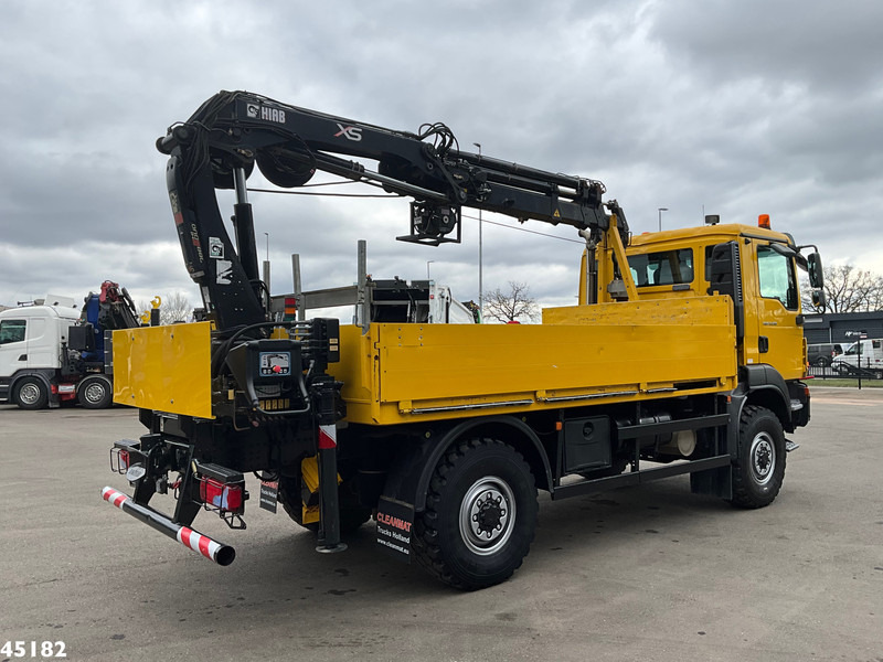 Kravas auto ar manipulatoru MAN TGM 13.290 4x4 Hiab 9 Tonmeter laadkraan Just 222.472 km!: foto 7