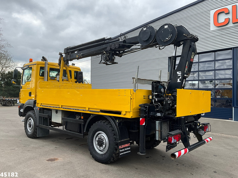 Kravas auto ar manipulatoru MAN TGM 13.290 4x4 Hiab 9 Tonmeter laadkraan Just 222.472 km!: foto 6