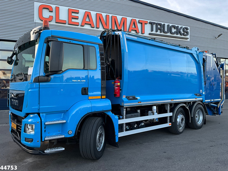 MAN TGS 26.320 Euro 6 Geesink 20m³ + Welvaarts weighing system - Atkritumu vedējs: foto 1 MAN TGS 26.320 Euro 6 Geesink 20m³ + Welvaarts weighing system - Atkritumu vedējs: foto 1