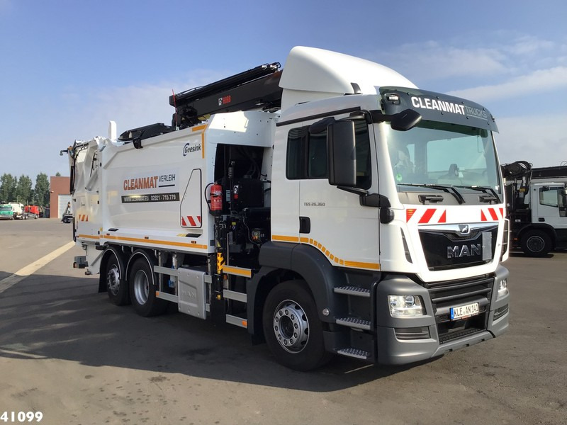 MAN TGS 26.360 Hiab 23 ton/meter laadkraan - Atkritumu vedējs: foto 5 MAN TGS 26.360 Hiab 23 ton/meter laadkraan - Atkritumu vedējs: foto 5