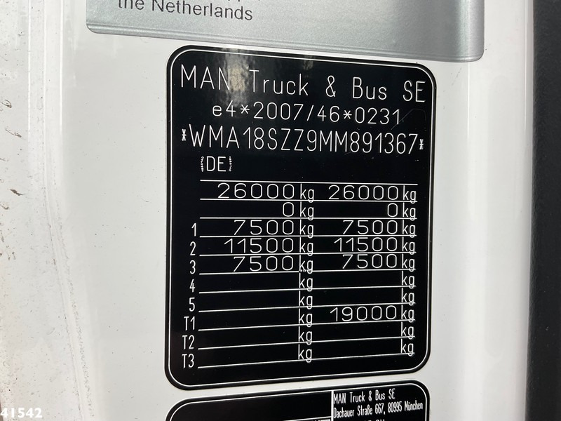 MAN TGS 26.360 Hiab 23 ton/meter laadkraan līzingu MAN TGS 26.360 Hiab 23 ton/meter laadkraan: foto 12