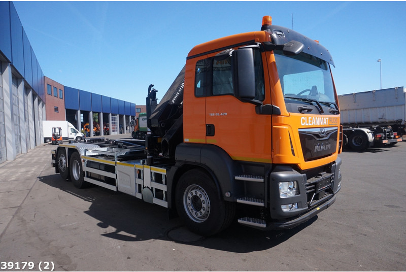 MAN TGS 26.420 HMF 21 ton/meter laadkraan - Pacēlājs ar āķi, Kravas auto ar manipulatoru: foto 3 MAN TGS 26.420 HMF 21 ton/meter laadkraan - Pacēlājs ar āķi, Kravas auto ar manipulatoru: foto 3