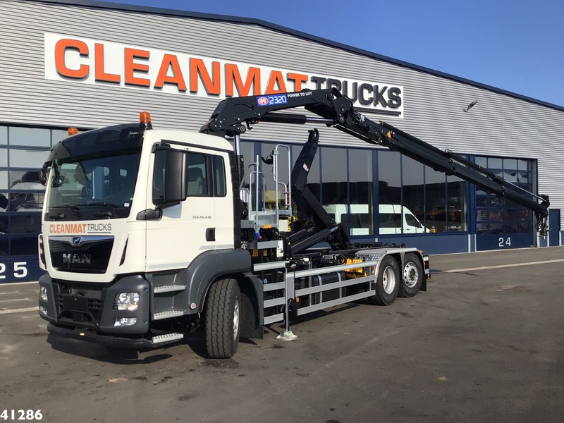 MAN TGS 26.430 HMF 23 ton/meter laadkraan - Pacēlājs ar āķi, Kravas auto ar manipulatoru: foto 1 MAN TGS 26.430 HMF 23 ton/meter laadkraan - Pacēlājs ar āķi, Kravas auto ar manipulatoru: foto 1