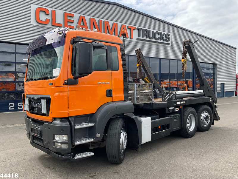 MAN TGS 26.480 Euro 5 VDL 18 Ton portaalarmsysteem - Būvgružu konteineru vedējs: foto 1 MAN TGS 26.480 Euro 5 VDL 18 Ton portaalarmsysteem - Būvgružu konteineru vedējs: foto 1