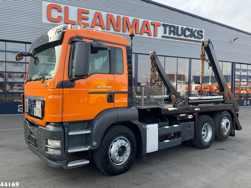 MAN TGS 26.480 VDL 18 Ton portaalarmsysteem - Būvgružu konteineru vedējs: foto 2 MAN TGS 26.480 VDL 18 Ton portaalarmsysteem - Būvgružu konteineru vedējs: foto 2