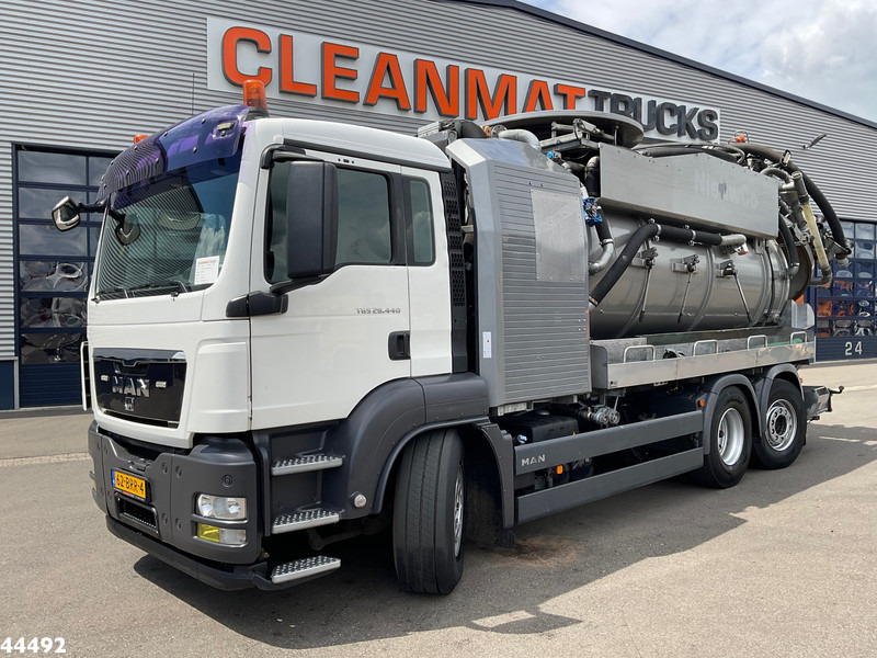 MAN TGS 28.440 FFG Flensburger 12,5m³ Saug/Spul combi Waterrecycling - Asenizācijas mašīna: foto 2 MAN TGS 28.440 FFG Flensburger 12,5m³ Saug/Spul combi Waterrecycling - Asenizācijas mašīna: foto 2