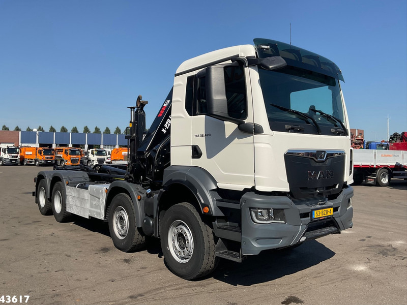 MAN TGS 32.470 8x4 Euro 6 Hiab 22 Tonmeter laadkraan Just 68.765 Km! - Pacēlājs ar āķi: foto 5 MAN TGS 32.470 8x4 Euro 6 Hiab 22 Tonmeter laadkraan Just 68.765 Km! - Pacēlājs ar āķi: foto 5