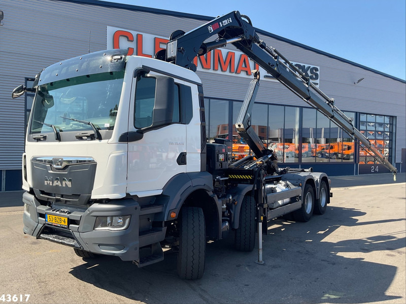 MAN TGS 32.470 8x4 Euro 6 Hiab 22 Tonmeter laadkraan Just 68.765 Km! - Pacēlājs ar āķi: foto 1 MAN TGS 32.470 8x4 Euro 6 Hiab 22 Tonmeter laadkraan Just 68.765 Km! - Pacēlājs ar āķi: foto 1