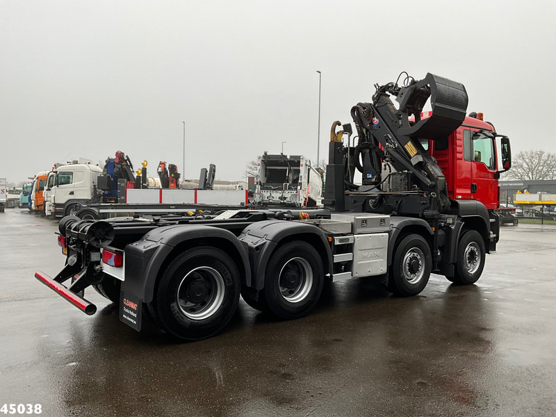 MAN TGS 35.400 8x4 Euro 6 HMF 16 Tonmeter Z-kraan - Pacēlājs ar āķi, Kravas auto ar manipulatoru: foto 4 MAN TGS 35.400 8x4 Euro 6 HMF 16 Tonmeter Z-kraan - Pacēlājs ar āķi, Kravas auto ar manipulatoru: foto 4