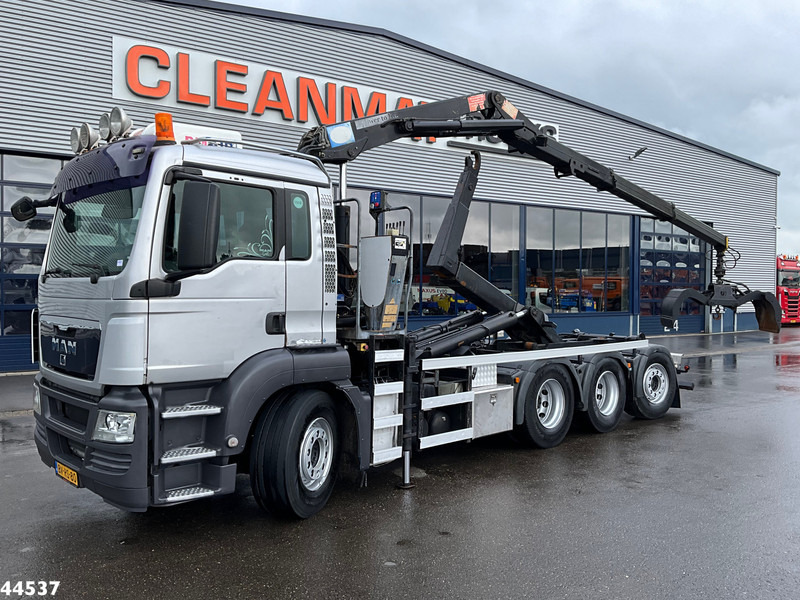 MAN TGS 35.400 8x4 HMF 16 Tonmeter Z-kraan - Pacēlājs ar āķi: foto 1 MAN TGS 35.400 8x4 HMF 16 Tonmeter Z-kraan - Pacēlājs ar āķi: foto 1