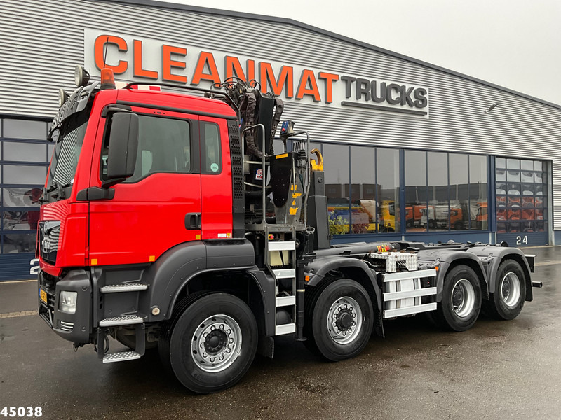 MAN TGS 35.400 8x6 Euro 6 HMF 16 Tonmeter Z-kraan - Pacēlājs ar āķi, Kravas auto ar manipulatoru: foto 2 MAN TGS 35.400 8x6 Euro 6 HMF 16 Tonmeter Z-kraan - Pacēlājs ar āķi, Kravas auto ar manipulatoru: foto 2