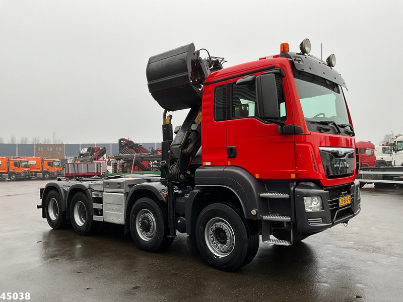 MAN TGS 35.400 8x6 Euro 6 HMF 16 Tonmeter Z-kraan - Pacēlājs ar āķi, Kravas auto ar manipulatoru: foto 3 MAN TGS 35.400 8x6 Euro 6 HMF 16 Tonmeter Z-kraan - Pacēlājs ar āķi, Kravas auto ar manipulatoru: foto 3