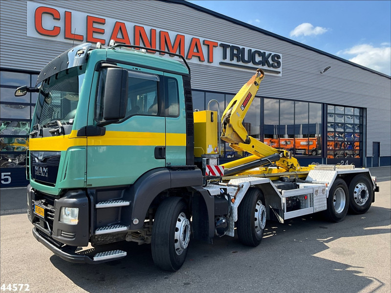 MAN TGS 35.440 8x2 Euro 6 Multilift 26 Ton haakarmsysteem - Pacēlājs ar āķi: foto 1 MAN TGS 35.440 8x2 Euro 6 Multilift 26 Ton haakarmsysteem - Pacēlājs ar āķi: foto 1