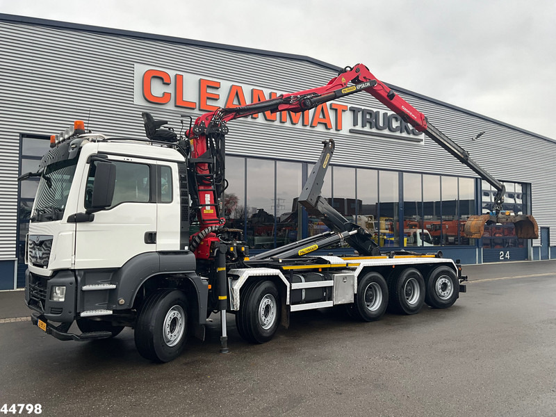 MAN TGS 35.460 10x4 Euro 6 Palfinger 20 Tonmeter Z-kraan - Pacēlājs ar āķi, Kravas auto ar manipulatoru: foto 1 MAN TGS 35.460 10x4 Euro 6 Palfinger 20 Tonmeter Z-kraan - Pacēlājs ar āķi, Kravas auto ar manipulatoru: foto 1
