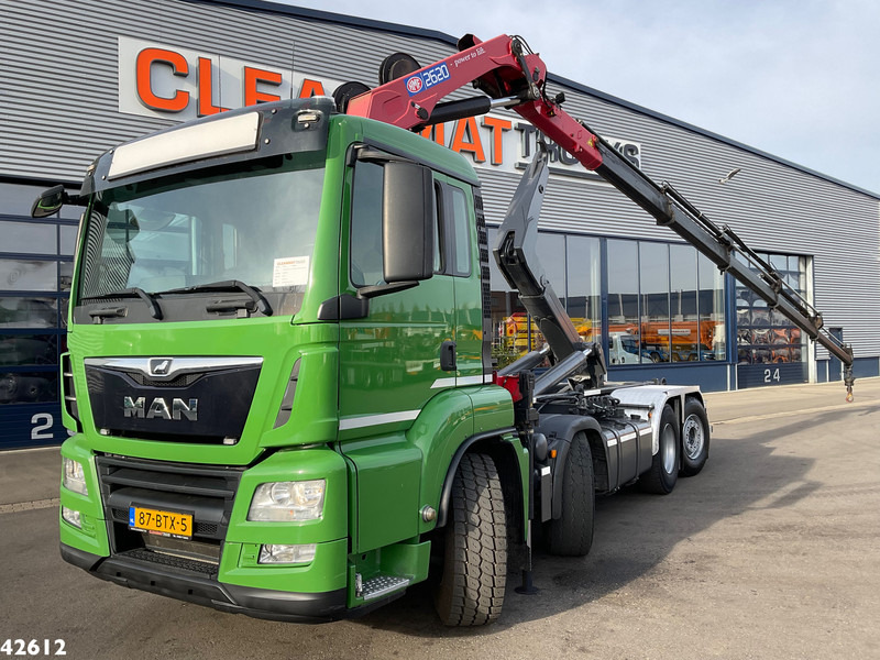 MAN TGS 35.460 8x2 Euro 6 HMF 26 Tonmeter laadkraan - Pacēlājs ar āķi, Kravas auto ar manipulatoru: foto 1 MAN TGS 35.460 8x2 Euro 6 HMF 26 Tonmeter laadkraan - Pacēlājs ar āķi, Kravas auto ar manipulatoru: foto 1