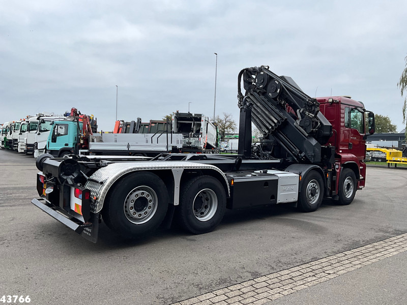MAN TGS 35.480 8x4H Euro 6 HMF 40 Tonmeter laadkraan + Fly-Jib - Pacēlājs ar āķi, Kravas auto ar manipulatoru: foto 4 MAN TGS 35.480 8x4H Euro 6 HMF 40 Tonmeter laadkraan + Fly-Jib - Pacēlājs ar āķi, Kravas auto ar manipulatoru: foto 4