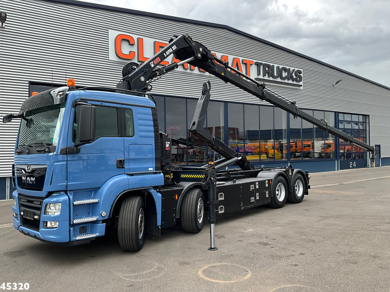 MAN TGS 35.500 8x4 Euro 6 Hiab 30 Tonmeter laadkraan Just 164.946 km! - Pacēlājs ar āķi, Kravas auto ar manipulatoru: foto 1 MAN TGS 35.500 8x4 Euro 6 Hiab 30 Tonmeter laadkraan Just 164.946 km! - Pacēlājs ar āķi, Kravas auto ar manipulatoru: foto 1