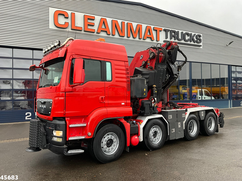 MAN TGS 41.480 8x4 ZF Intarder Fassi 130 Tonmeter laadkraan + Fly-JIb - Kravas auto ar manipulatoru: foto 2 MAN TGS 41.480 8x4 ZF Intarder Fassi 130 Tonmeter laadkraan + Fly-JIb - Kravas auto ar manipulatoru: foto 2
