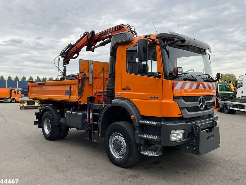 Mercedes-Benz 1829 AK 4x4 Atlas 8,5 Tonmeter laadkraan Manual Full steel - Kravas automašīna pašizgāzējs, Kravas auto ar manipulatoru: foto 4 Mercedes-Benz 1829 AK 4x4 Atlas 8,5 Tonmeter laadkraan Manual Full steel - Kravas automašīna pašizgāzējs, Kravas auto ar manipulatoru: foto 4