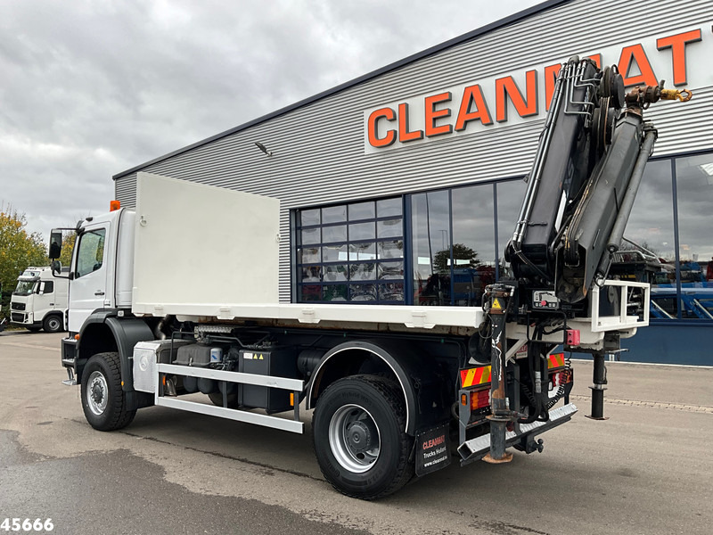 Mercedes-Benz AXOR 1929 4x4 VDL 14 Ton haakarmsysteem + Laadplateau met Hiab 14 Tonmeter laadkraan - Kravas auto ar manipulatoru: foto 2 Mercedes-Benz AXOR 1929 4x4 VDL 14 Ton haakarmsysteem + Laadplateau met Hiab 14 Tonmeter laadkraan - Kravas auto ar manipulatoru: foto 2