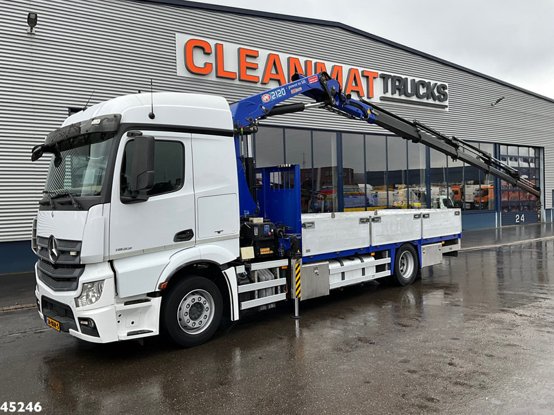 Mercedes-Benz Actros 1833 Euro 6 HMF 21 Tonmeter laadkraan - Kravas auto ar manipulatoru: foto 1 Mercedes-Benz Actros 1833 Euro 6 HMF 21 Tonmeter laadkraan - Kravas auto ar manipulatoru: foto 1