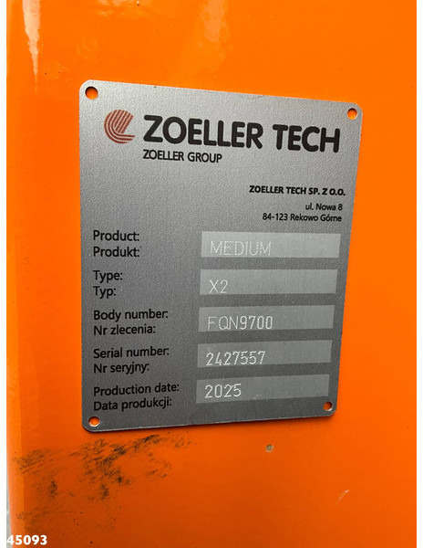 Atkritumu vedējs Mercedes-Benz Actros 2533 Euro 6 Zoeller 22m³: foto 20