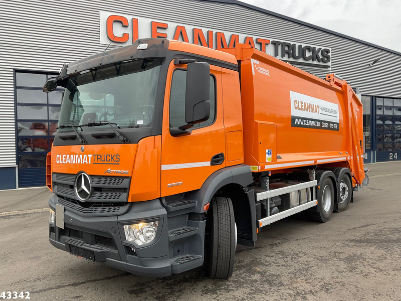 Mercedes-Benz Actros 2533 Terberg RosRoca 21m³ - Atkritumu vedējs: foto 1 Mercedes-Benz Actros 2533 Terberg RosRoca 21m³ - Atkritumu vedējs: foto 1