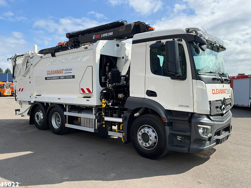 Mercedes-Benz Actros 2536 Zoeller Hiab 23 Tonmeter laadkraan - Atkritumu vedējs: foto 3 Mercedes-Benz Actros 2536 Zoeller Hiab 23 Tonmeter laadkraan - Atkritumu vedējs: foto 3