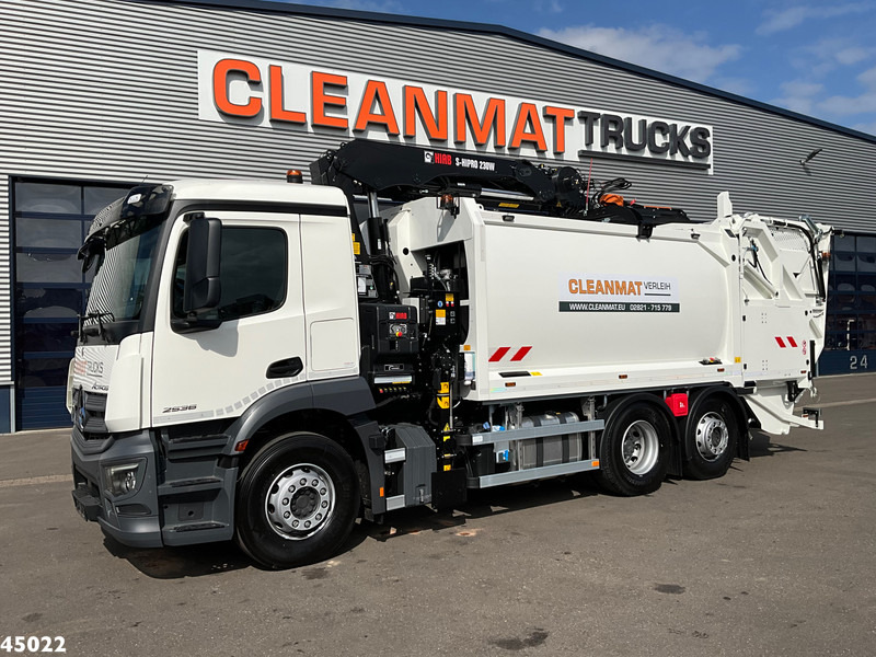 Mercedes-Benz Actros 2536 Zoeller Hiab 23 Tonmeter laadkraan - Atkritumu vedējs: foto 2 Mercedes-Benz Actros 2536 Zoeller Hiab 23 Tonmeter laadkraan - Atkritumu vedējs: foto 2