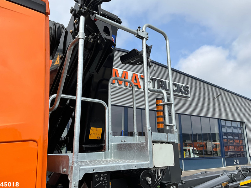 Jaunā Pacēlājs ar āķi, Kravas auto ar manipulatoru Mercedes-Benz Actros 2543 HMF 23 Tonmeter laadkraan: foto 7