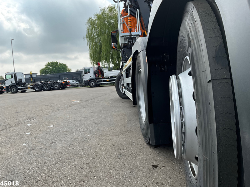 Jaunā Pacēlājs ar āķi, Kravas auto ar manipulatoru Mercedes-Benz Actros 2543 HMF 23 Tonmeter laadkraan: foto 13