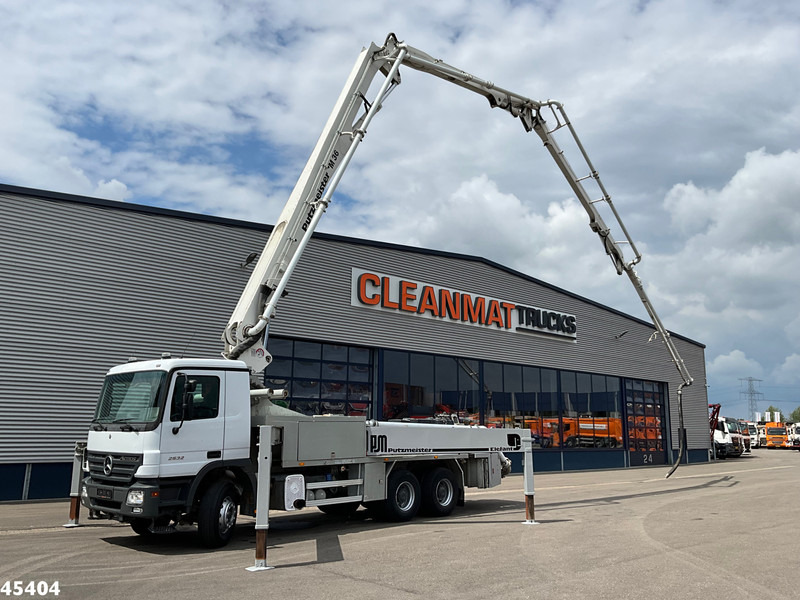 Mercedes-Benz Actros 2632 6x4 Putzmeister 36 Meter concrete pump - Betona sūknis: foto 1 Mercedes-Benz Actros 2632 6x4 Putzmeister 36 Meter concrete pump - Betona sūknis: foto 1
