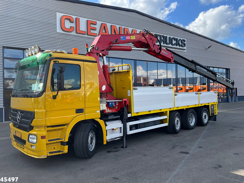 Mercedes-Benz Actros 3541 8x2 HMF 25 Tonmeter laadkraan - Kravas auto ar manipulatoru: foto 1 Mercedes-Benz Actros 3541 8x2 HMF 25 Tonmeter laadkraan - Kravas auto ar manipulatoru: foto 1