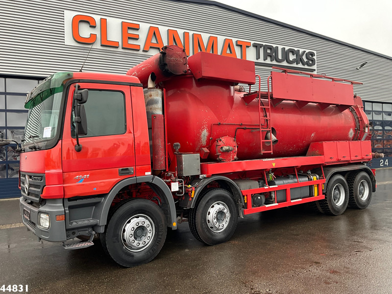 Mercedes-Benz Actros 4141 8x4 RVS Naaktgeboren drogestoffen Just 99.291 km! līzingu Mercedes-Benz Actros 4141 8x4 RVS Naaktgeboren drogestoffen Just 99.291 km!: foto 6
